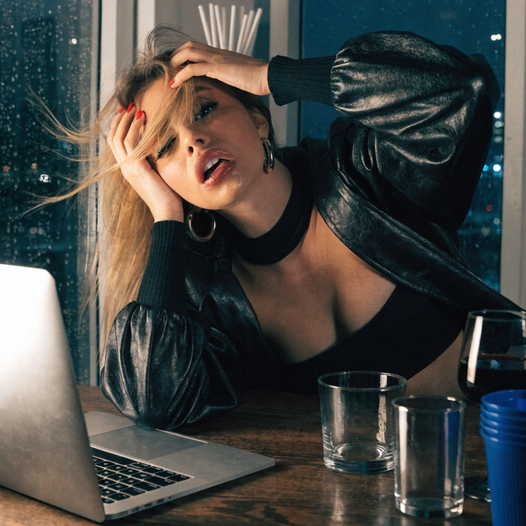 Live video chat preview